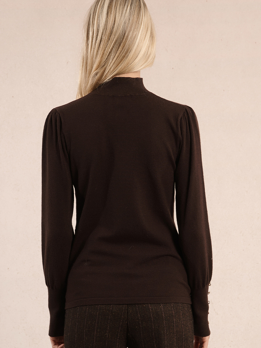 Pull van het merk Molly Bracken in het Bruin