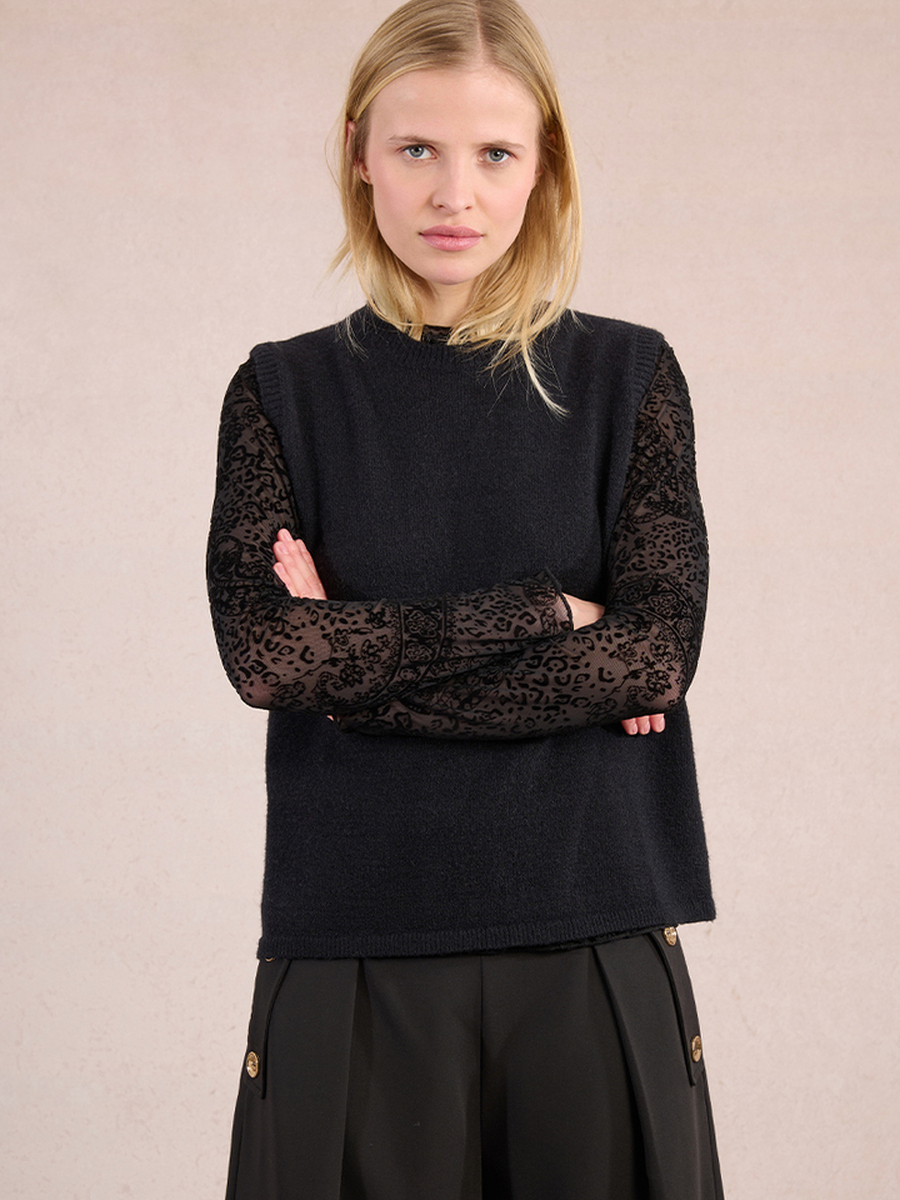 Sweater van het merk Molly Bracken in het Zwart