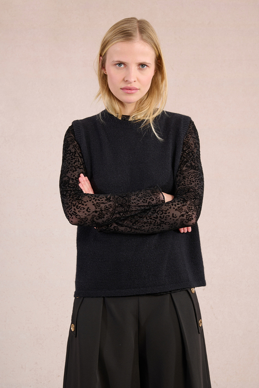 Sweater van het merk Molly Bracken in het Zwart