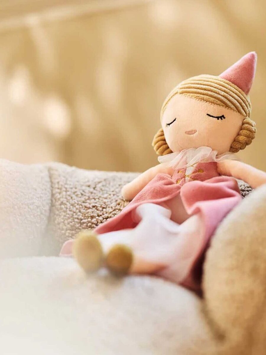 Knuffel van het merk Jollein in het Roze