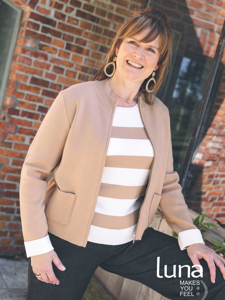 Pull van het merk Luna's in het Beige