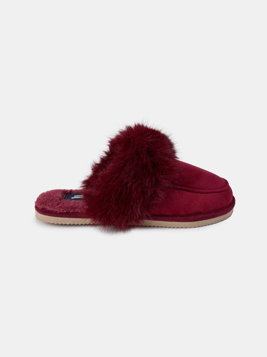 Pantoffels van het merk Lords&lilies in het Rood