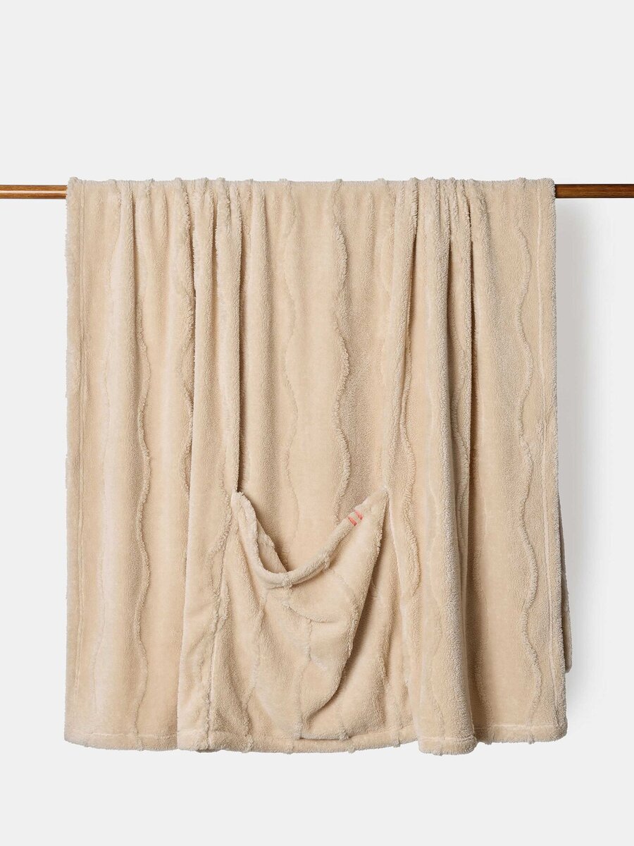 Deken van het merk Lords&lilies in het Beige