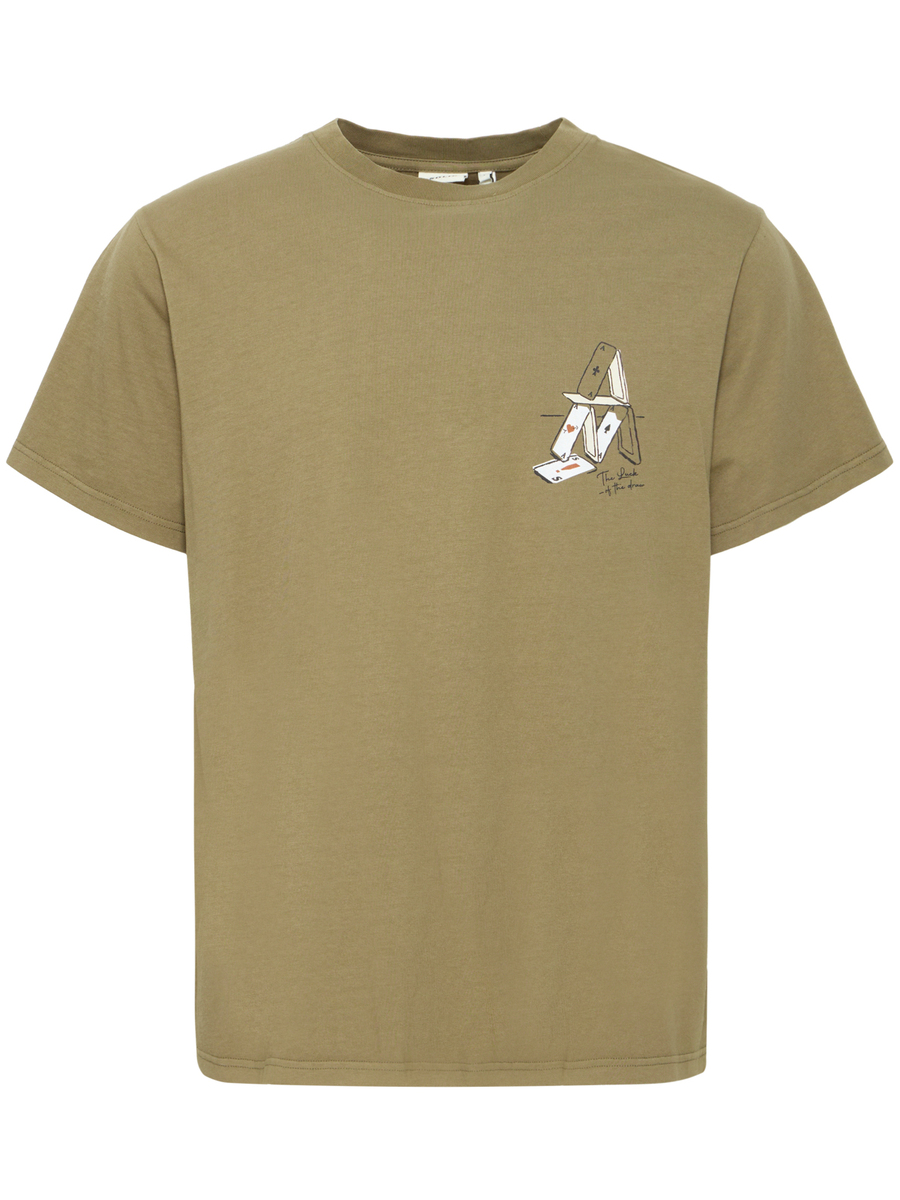 T-shirt van het merk !solid in het Groen