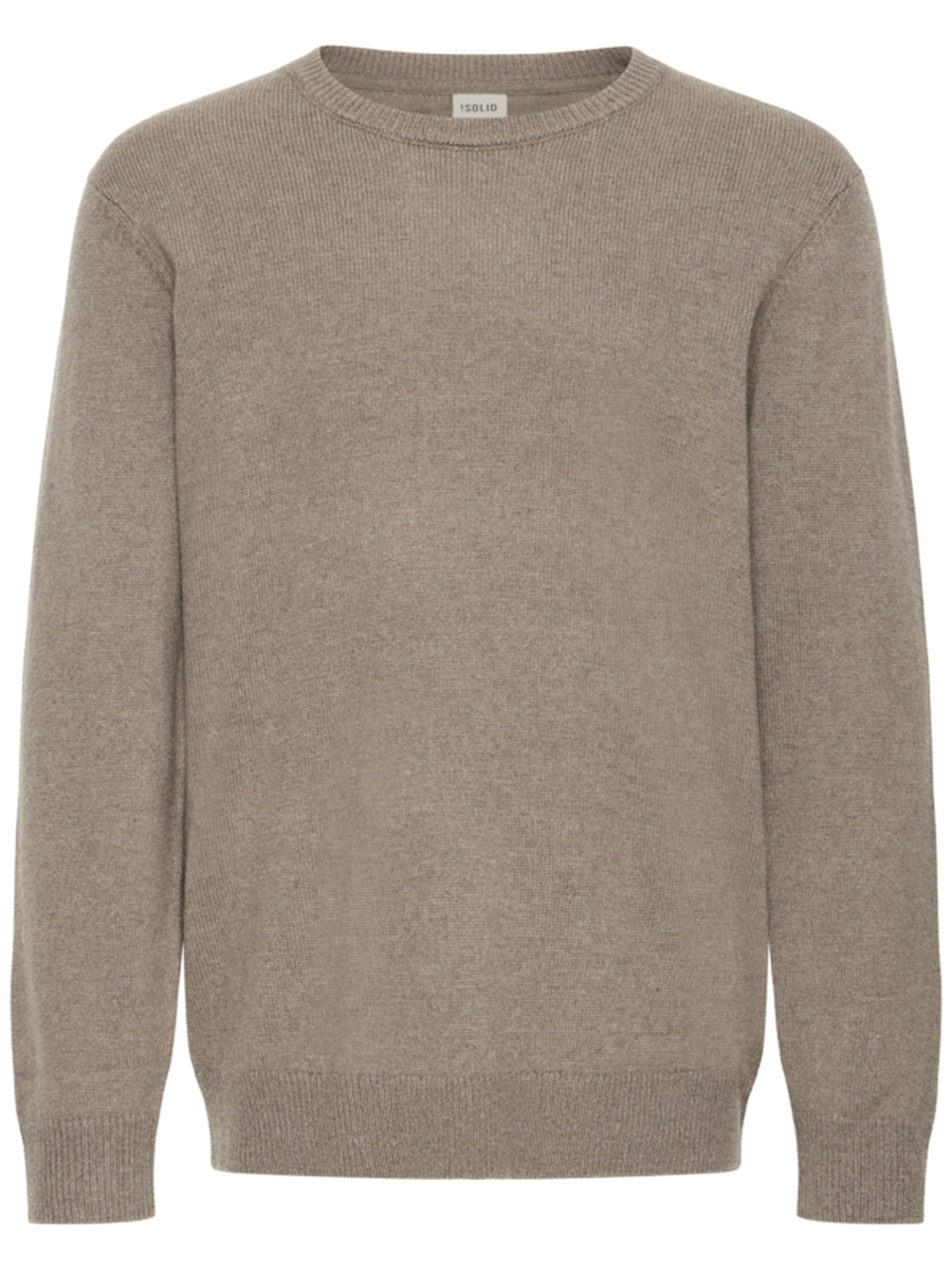 Pull van het merk !solid in het Beige