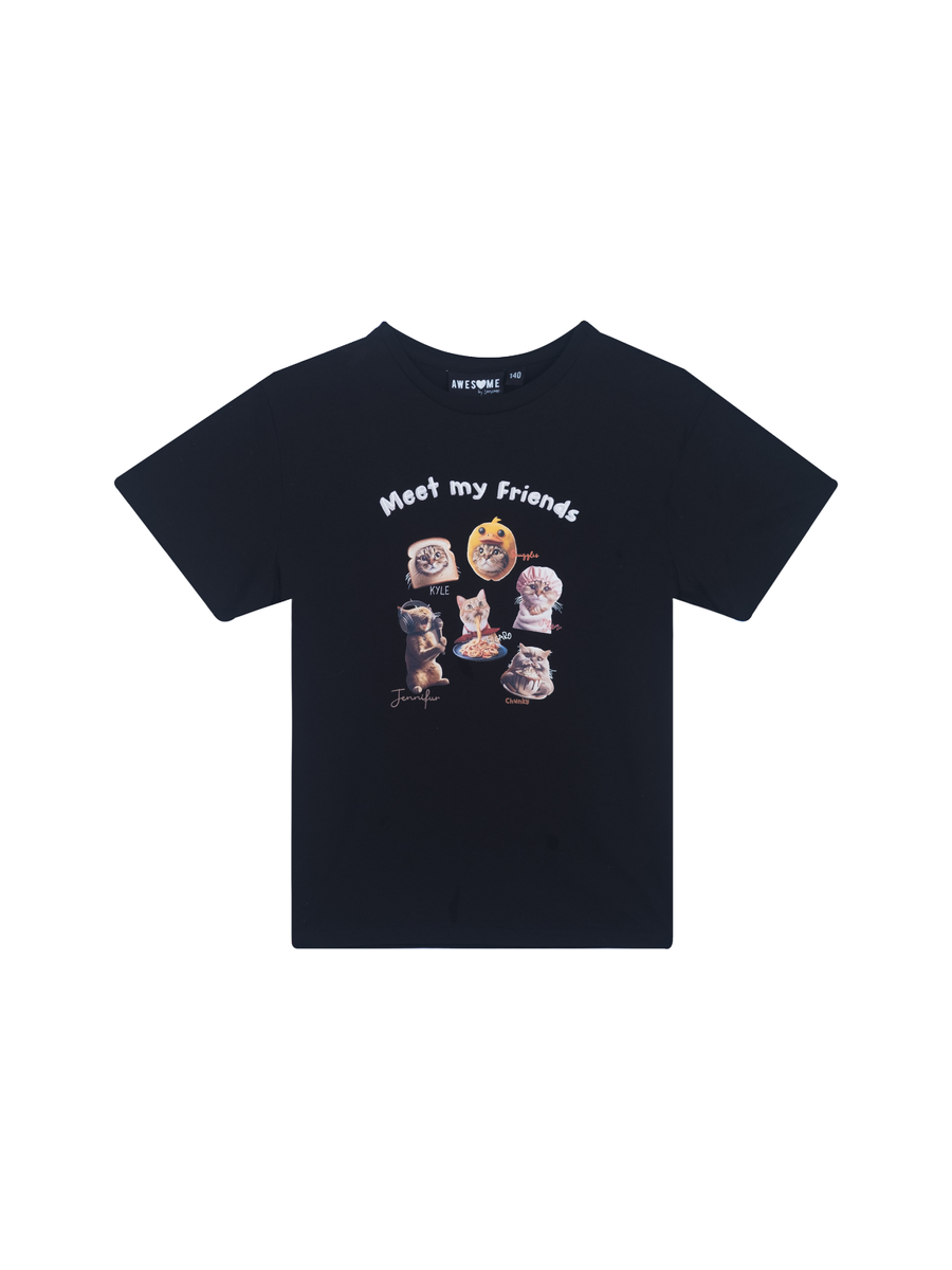 T-shirt van het merk Awesome in het Zwart