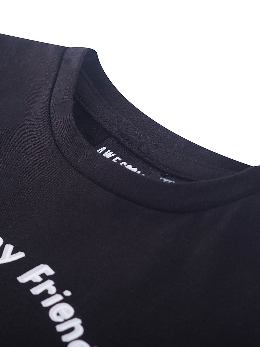 T-shirt van het merk Awesome in het Zwart