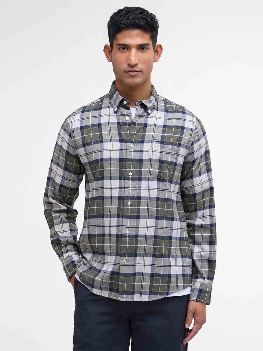 Hemd van het merk Barbour in het Groen