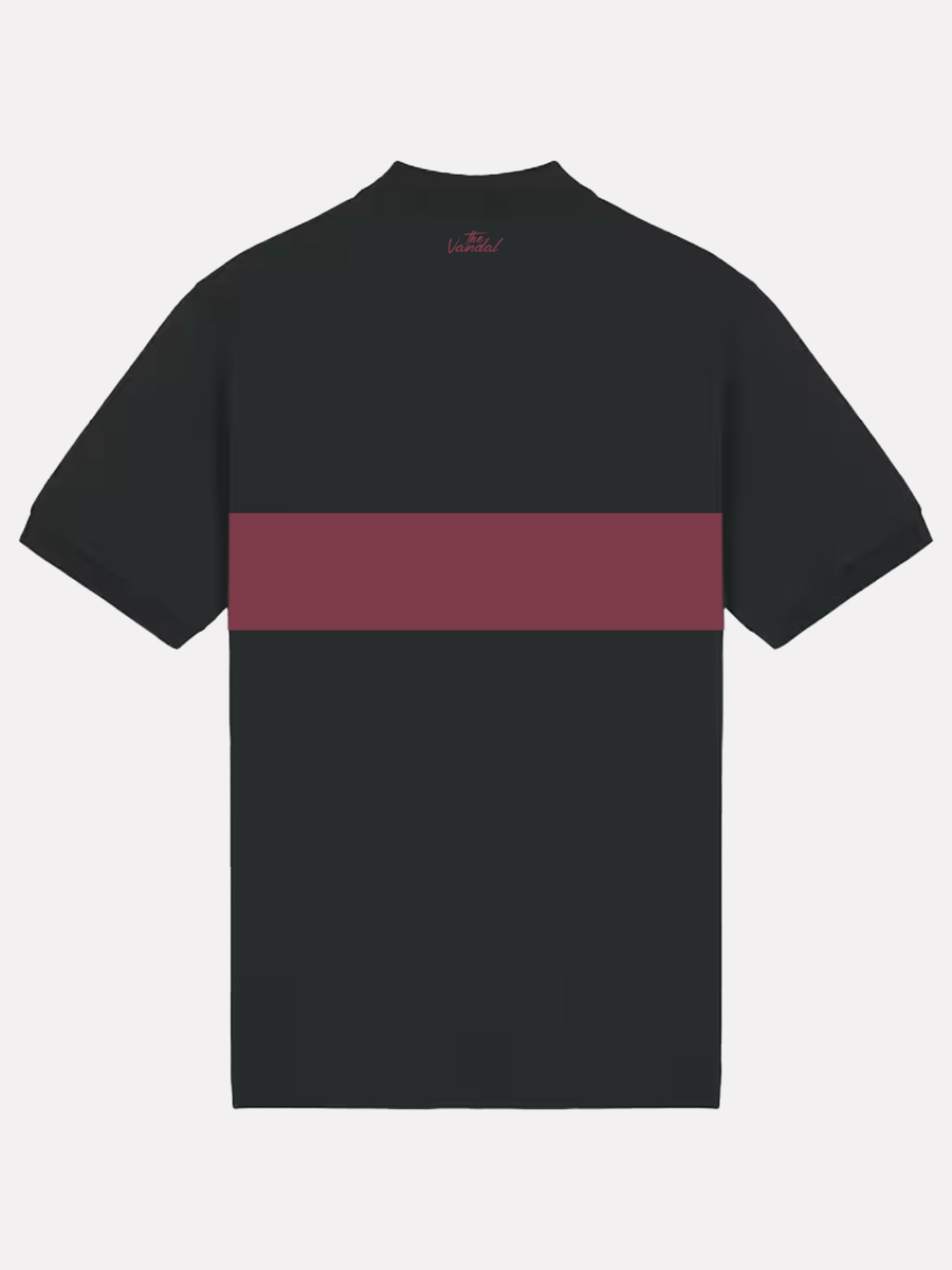 Polo van het merk The Vandal in het Zwart