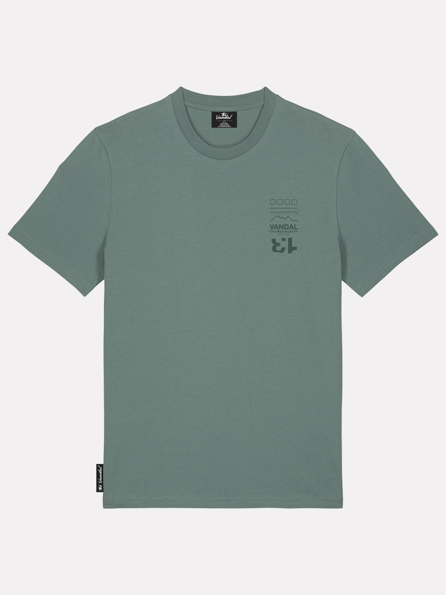 T-shirt van het merk The Vandal in het Groen