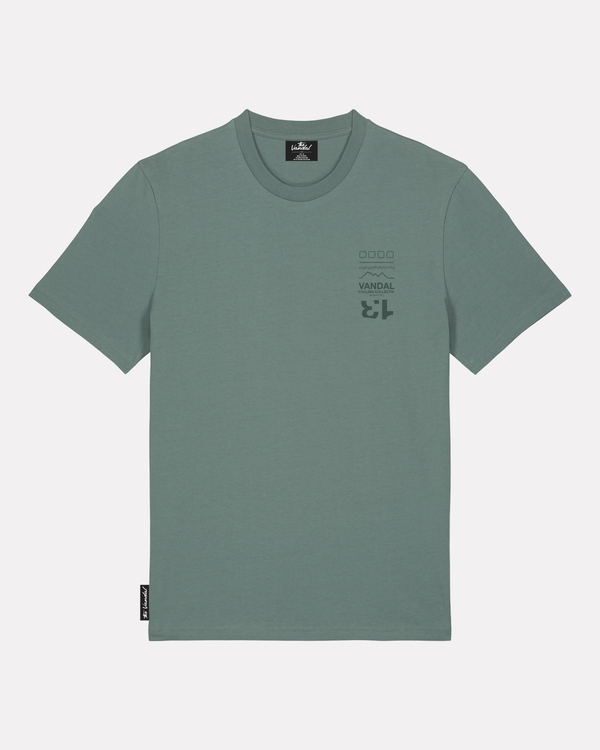 T-shirt van het merk The Vandal in het Groen