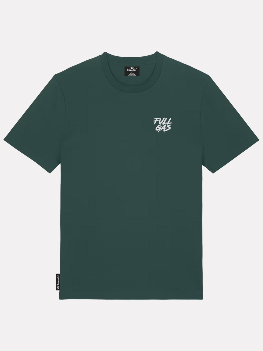 T-shirt van het merk The Vandal in het Groen T-shirt van het merk The Vandal in het Groen