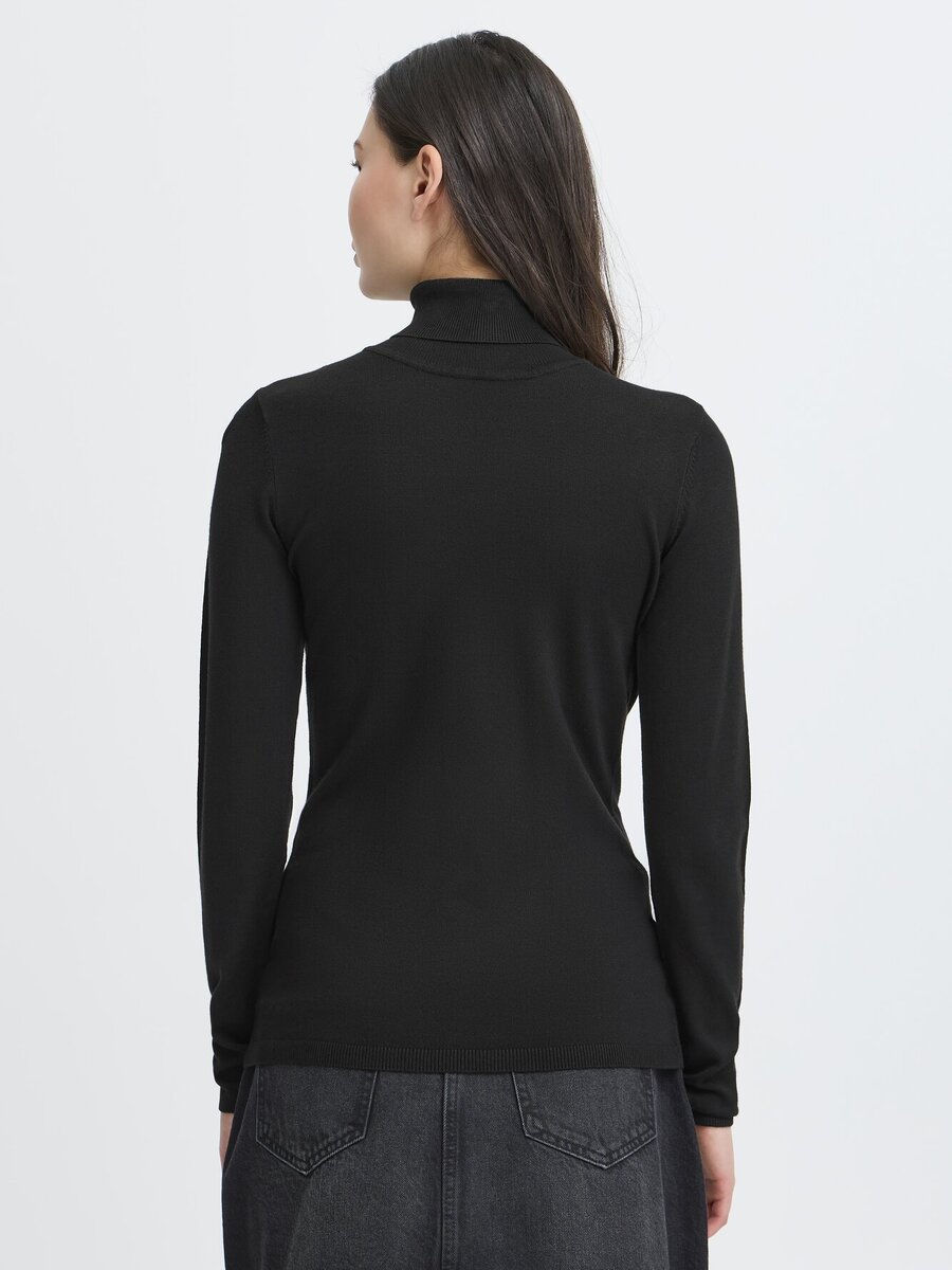 Pull van het merk Ichi in het Zwart