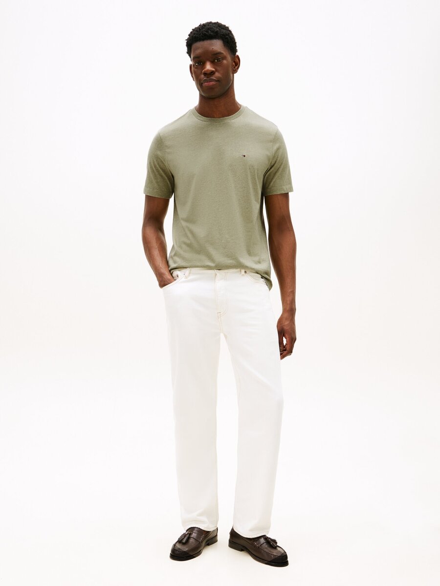 T-shirt van het merk Tommy Hilfiger in het Beige