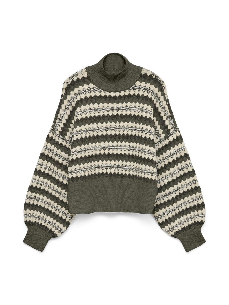 Pull van het merk Vero Moda in het Groen