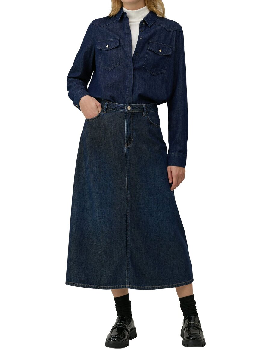 Rok van het merk S.oliver Casual in het Blauw