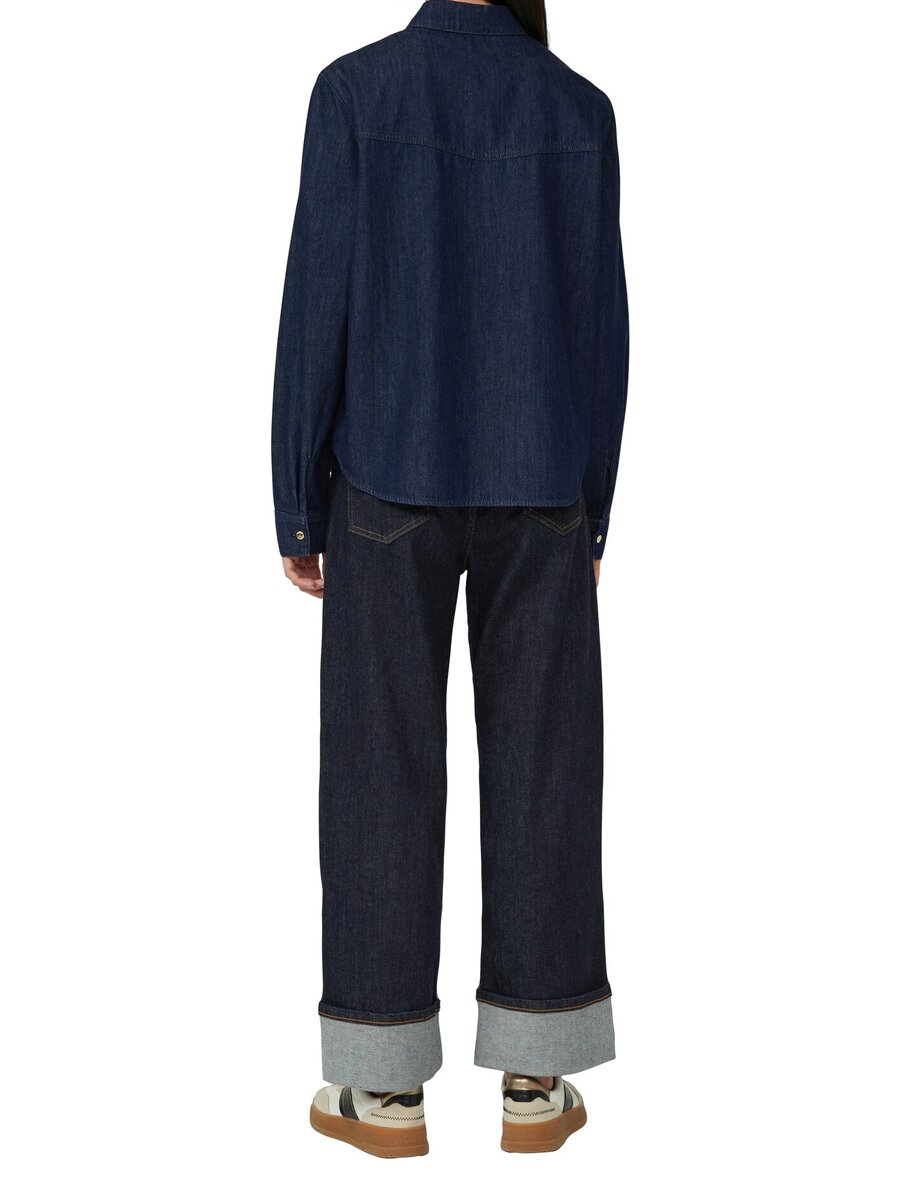 Bloes van het merk S.oliver Casual in het Marine