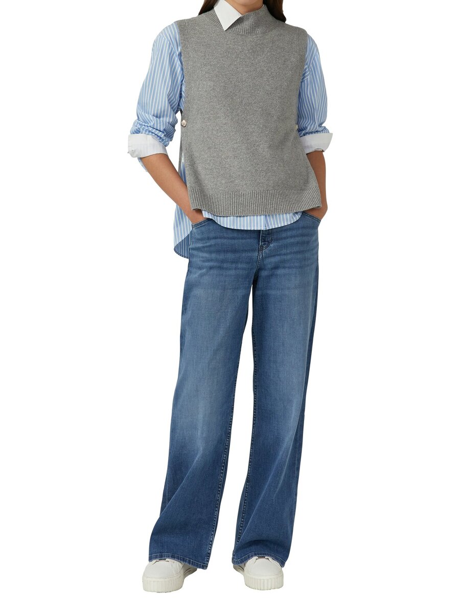 Pull van het merk S.oliver Casual in het Grijs