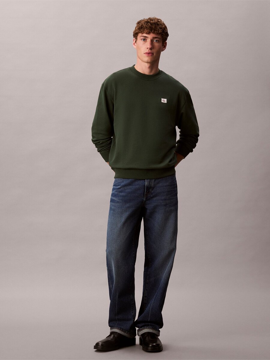 Sweater van het merk Calvin Klein in het Groen