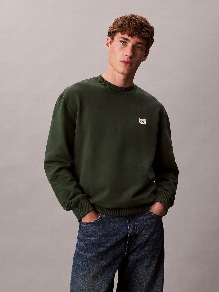 Sweater van het merk Calvin Klein in het Groen