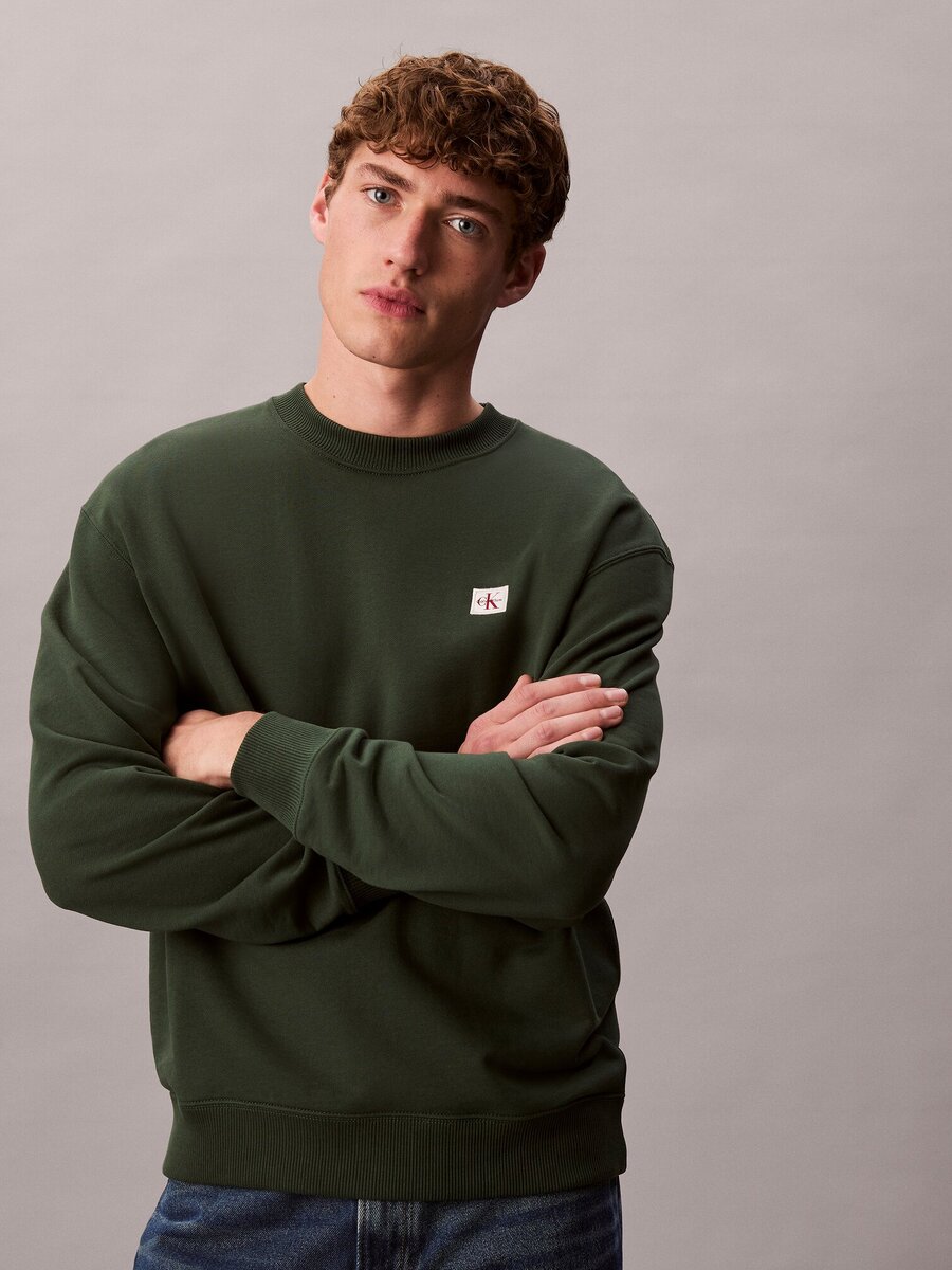 Sweater van het merk Calvin Klein in het Groen
