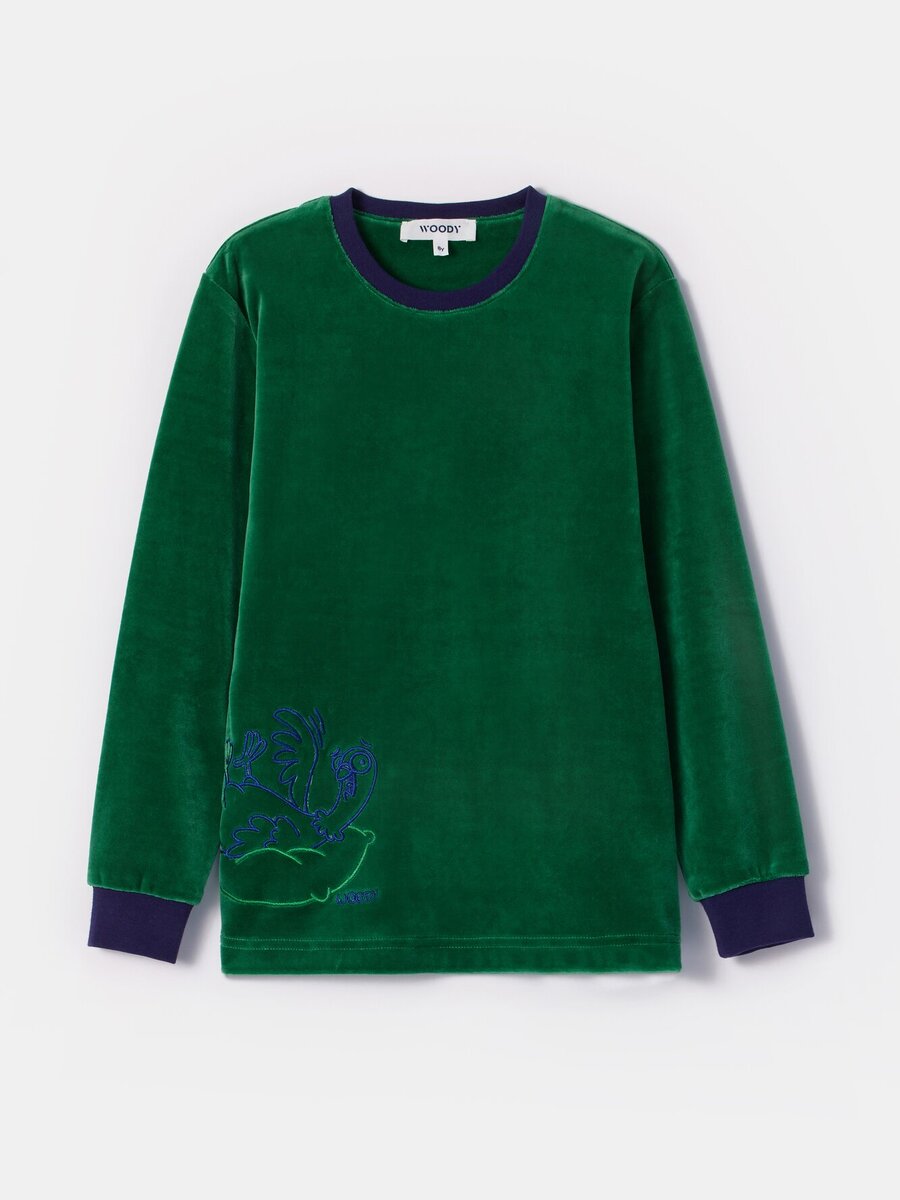 Pyjama van het merk Woody in het Groen