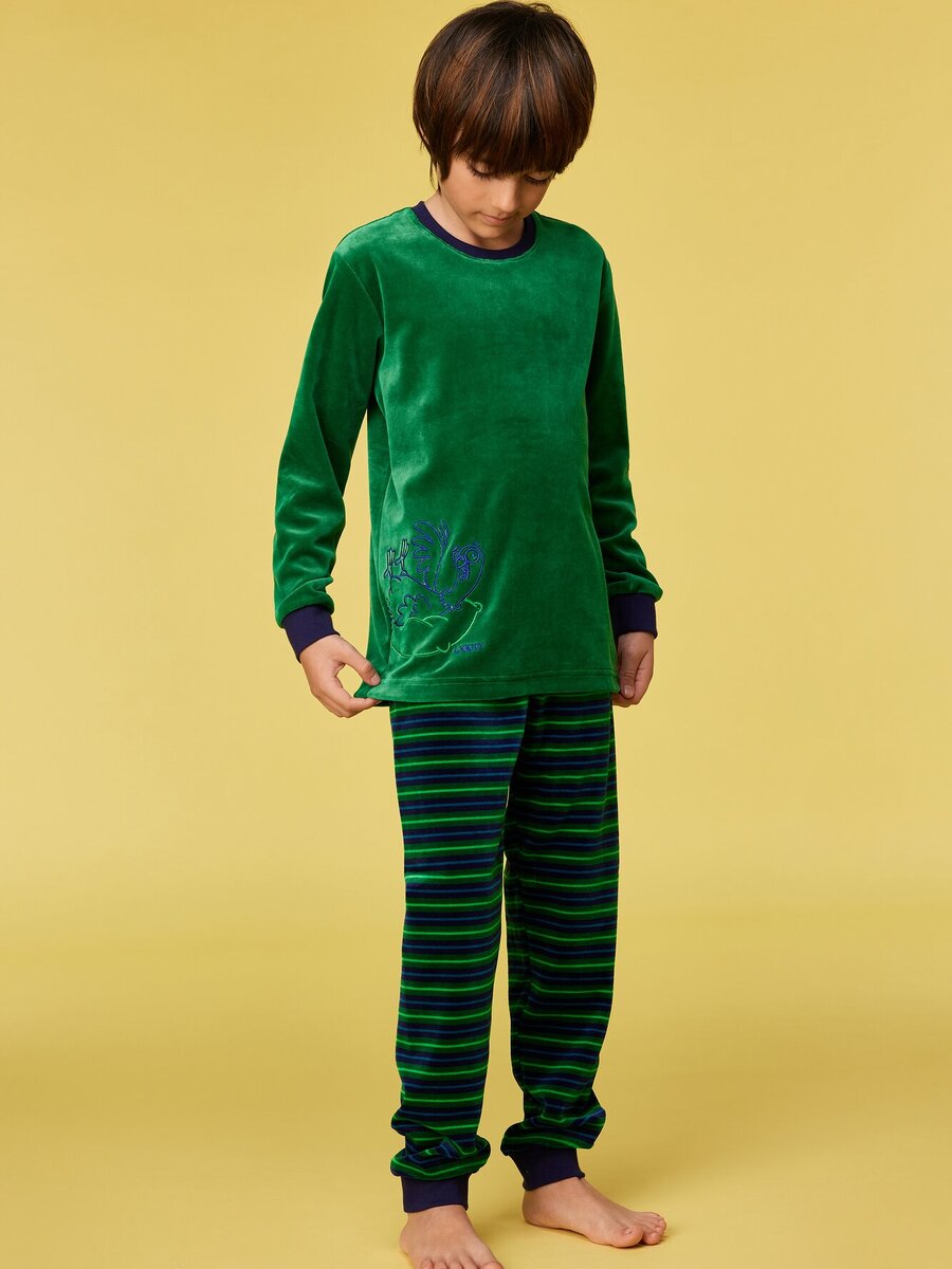 Pyjama van het merk Woody in het Groen