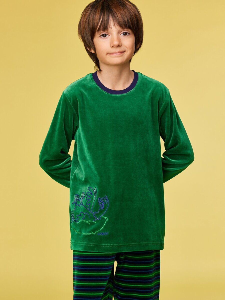 Pyjama van het merk Woody in het Groen