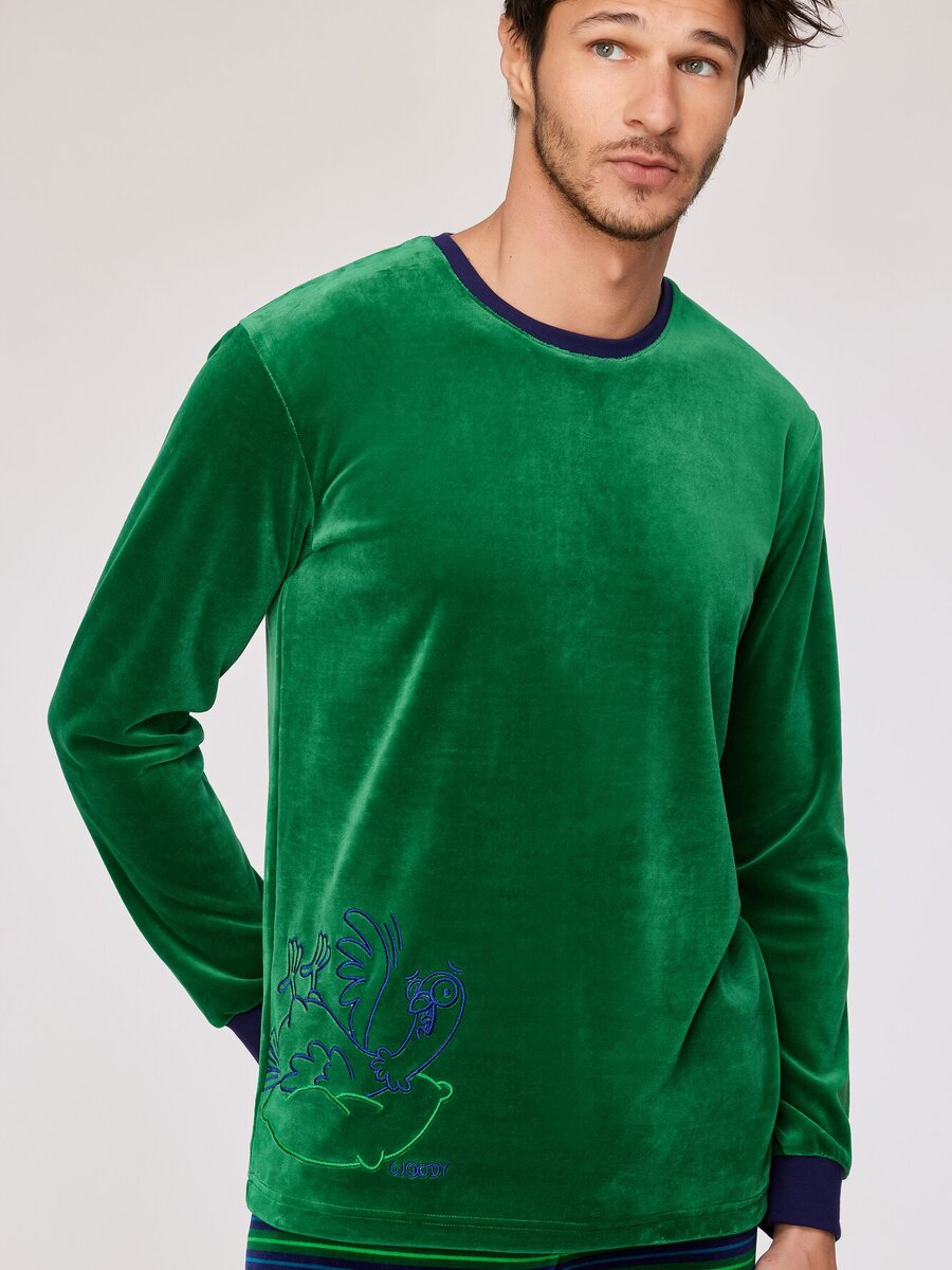 Pyjama van het merk Woody in het Groen
