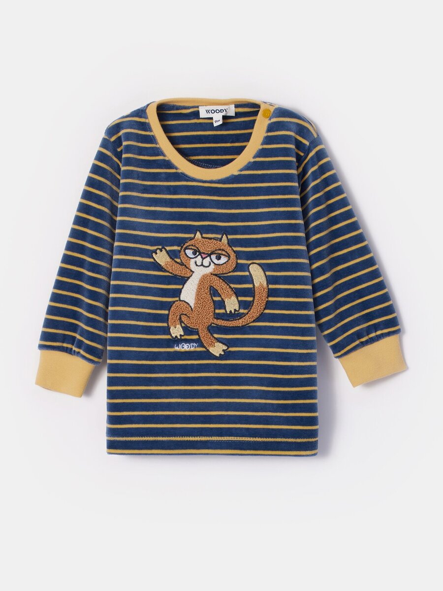 Pyjama van het merk Woody in het Blauw