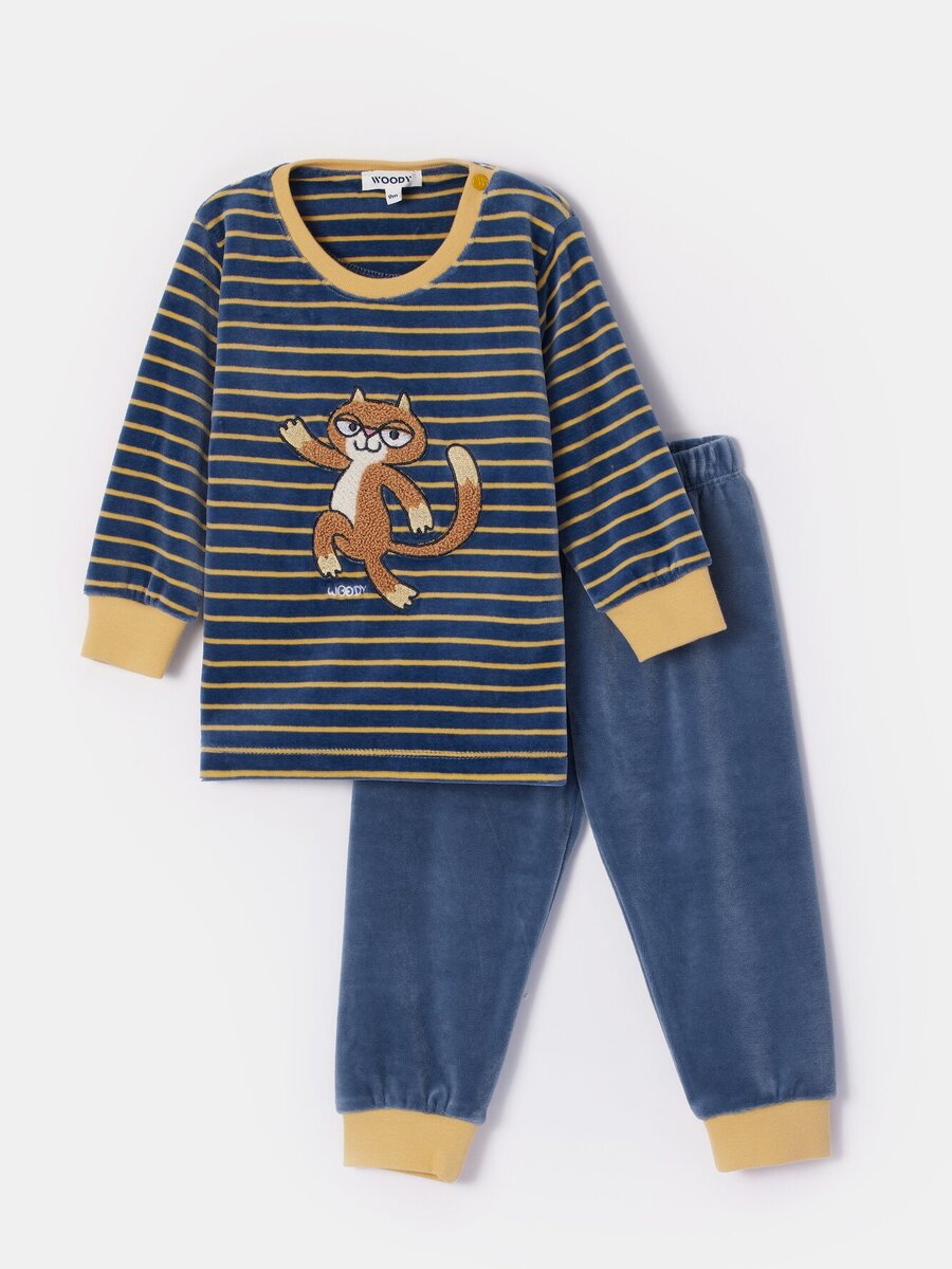Pyjama van het merk Woody in het Blauw