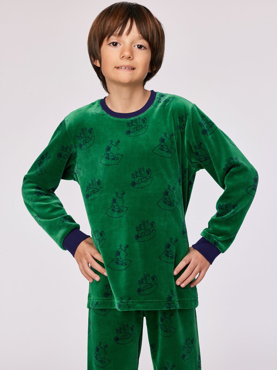 Pyjama van het merk Woody in het Blauw