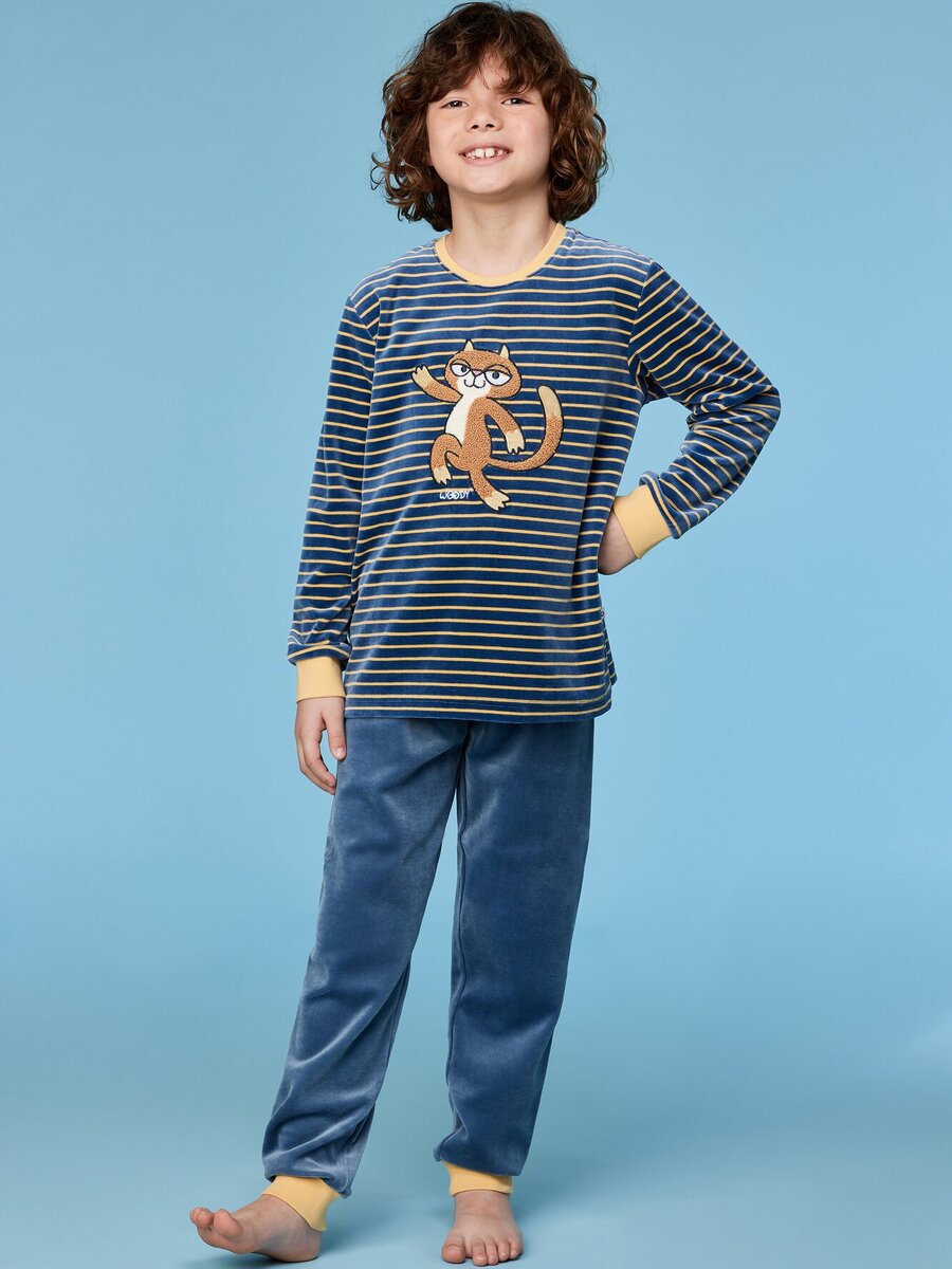 Pyjama van het merk Woody in het Blauw