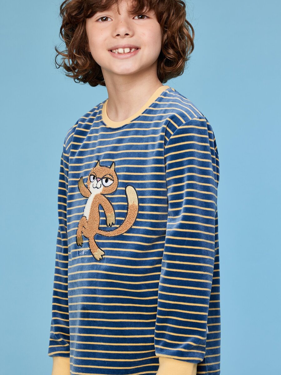 Pyjama van het merk Woody in het Blauw