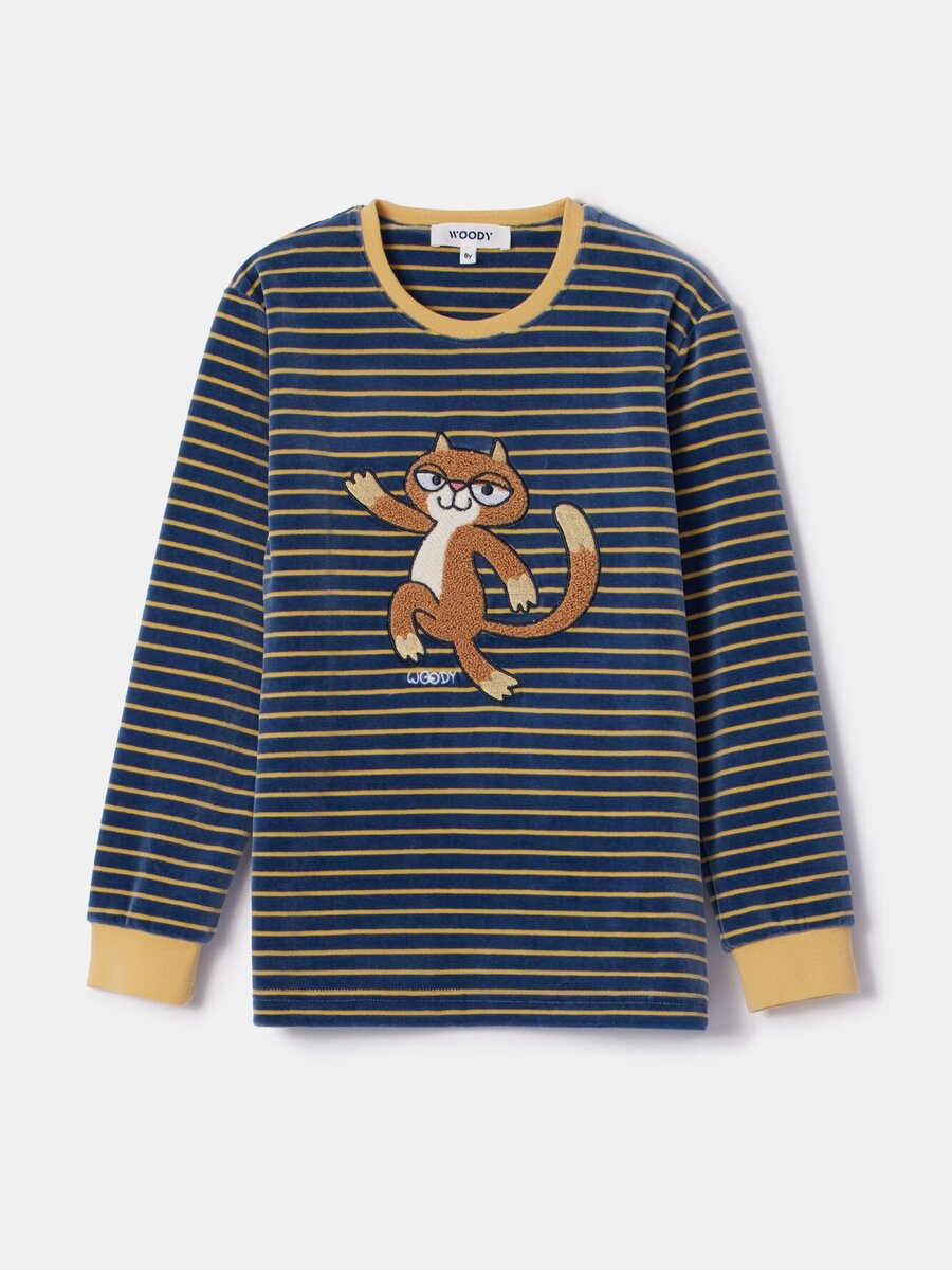Pyjama van het merk Woody in het Blauw