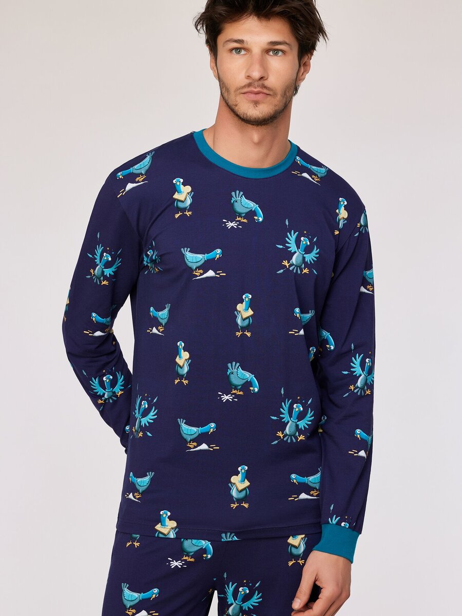 Pyjama van het merk Woody in het Bruin