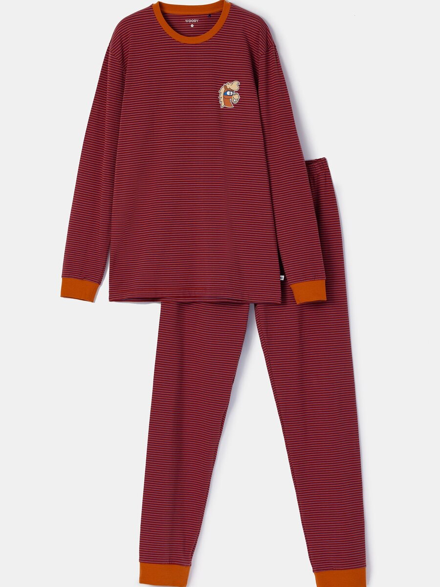 Pyjama van het merk Woody in het Rood