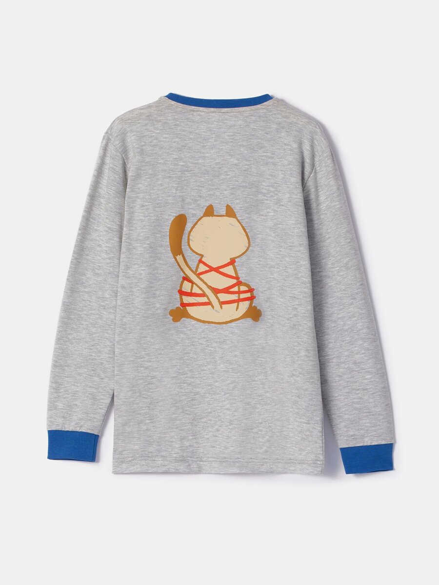 Pyjama van het merk Woody in het Grijs