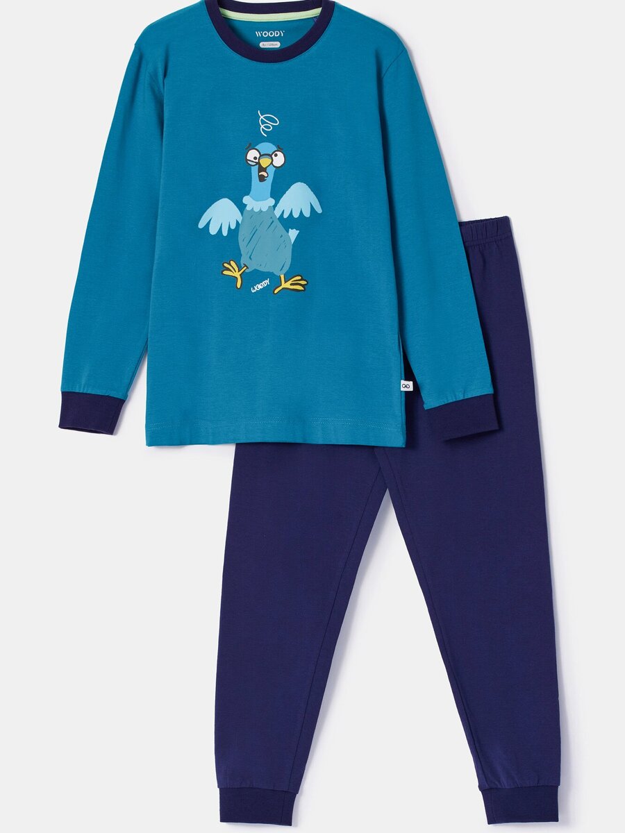 Pyjama van het merk Woody in het Blauw