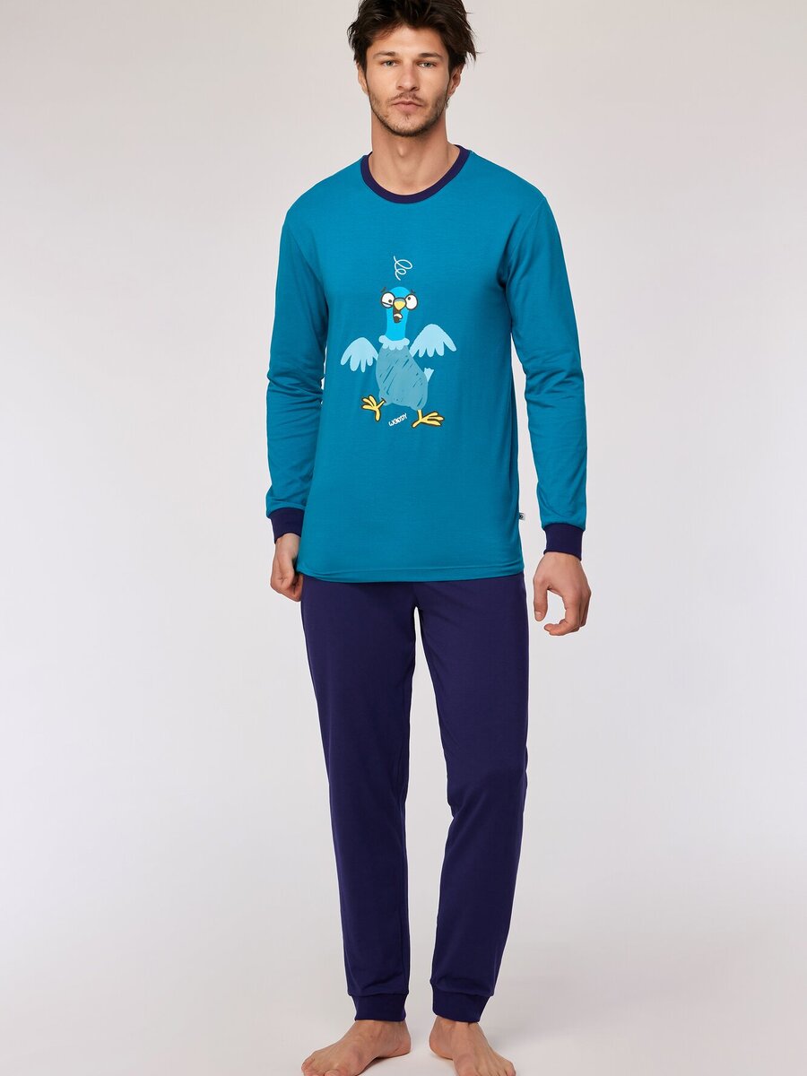 Pyjama van het merk Woody in het Blauw