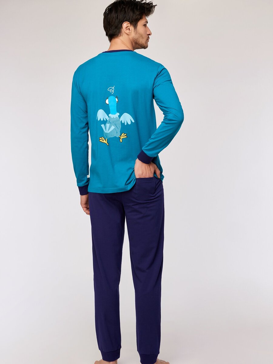Pyjama van het merk Woody in het Blauw