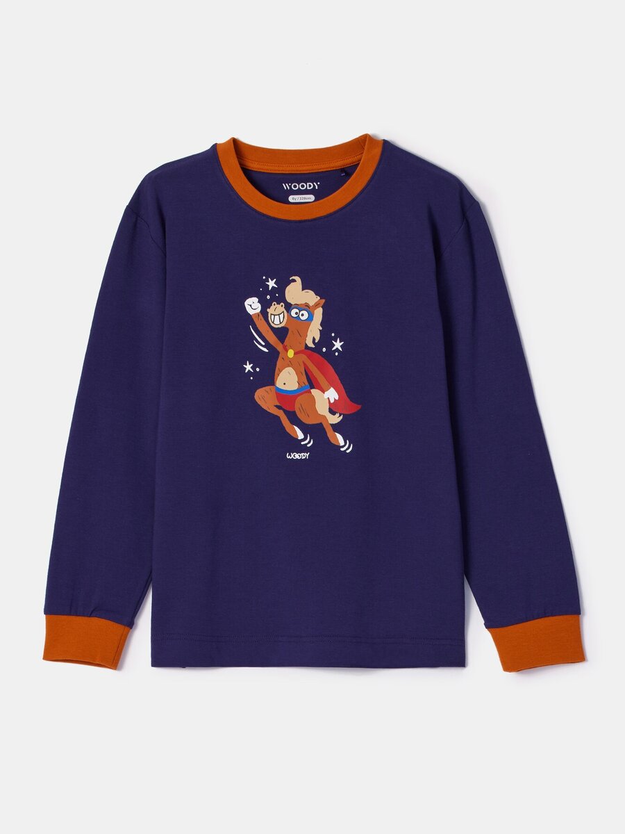 Pyjama van het merk Woody in het Blauw