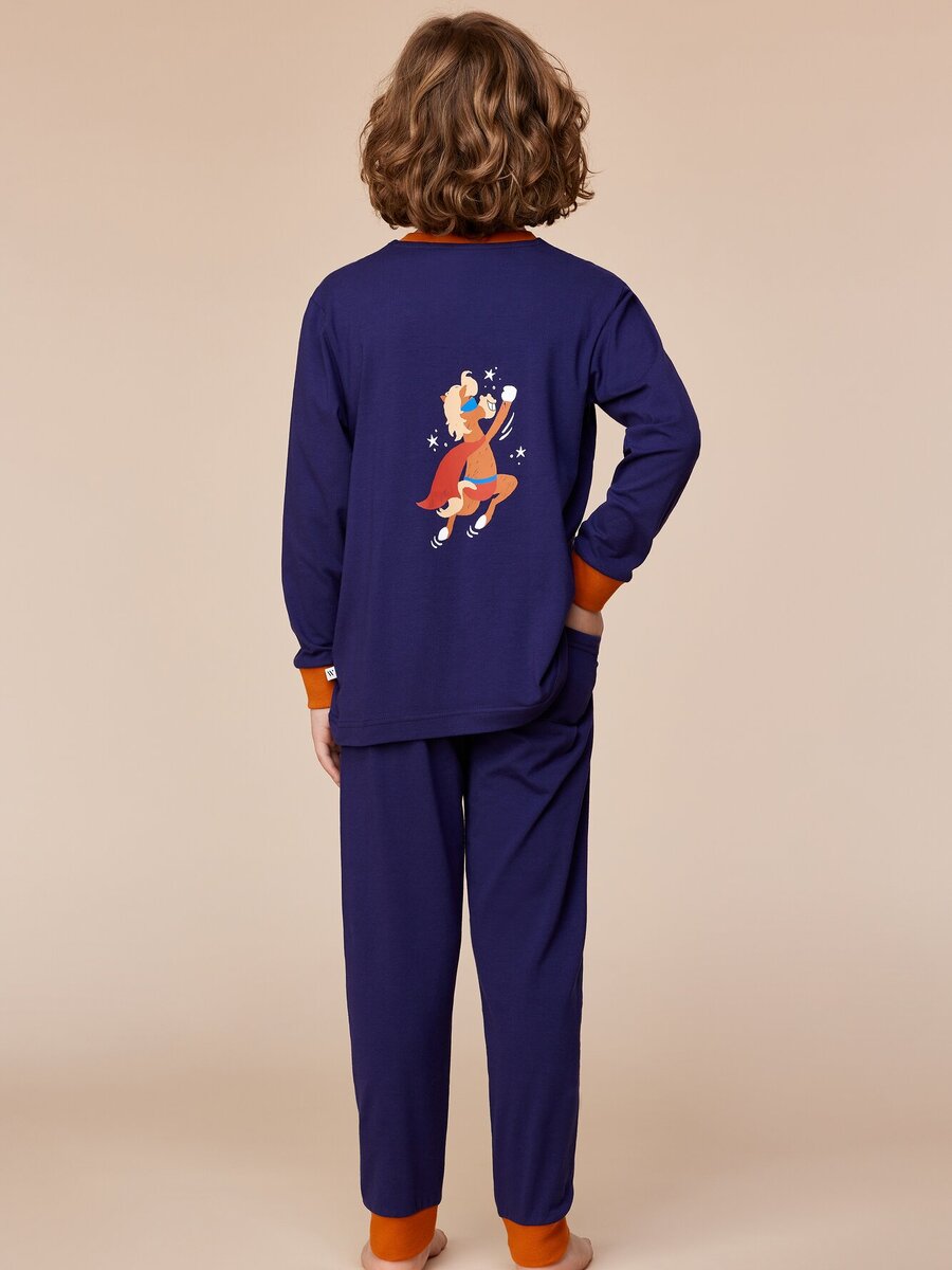 Pyjama van het merk Woody in het Blauw