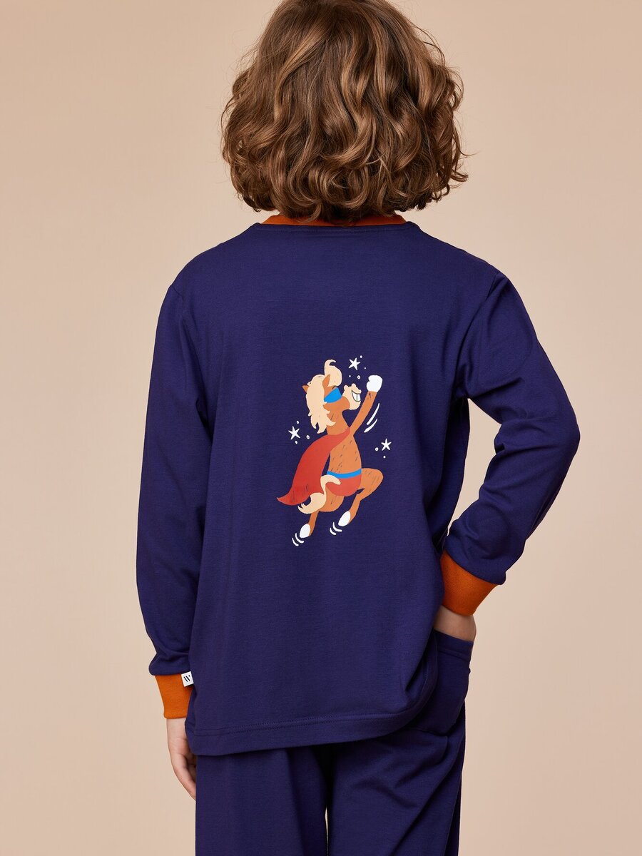 Pyjama van het merk Woody in het Blauw