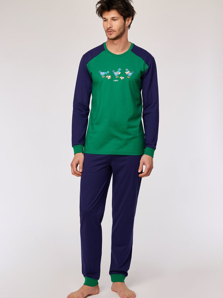 Pyjama van het merk Woody in het Groen