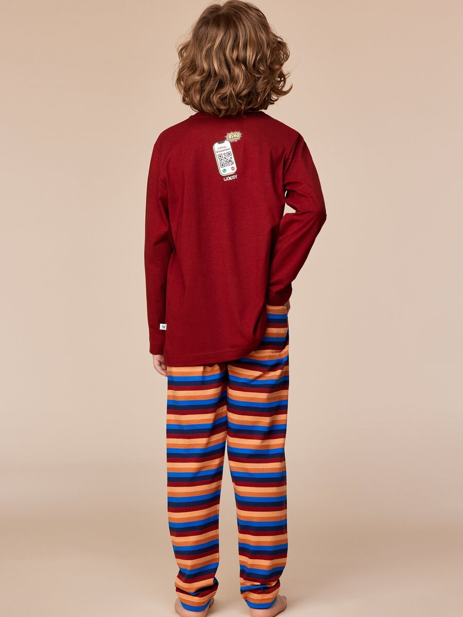 Pyjama van het merk Woody in het Rood