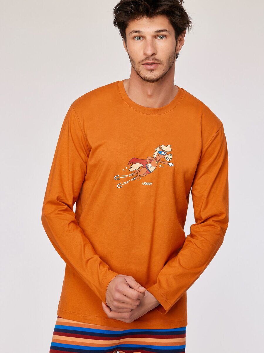 Pyjama van het merk Woody in het Rood