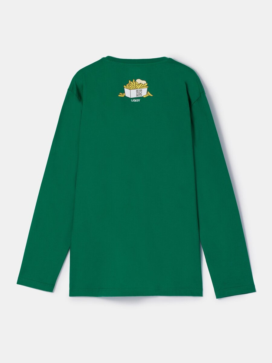 Pyjama van het merk Woody in het Groen