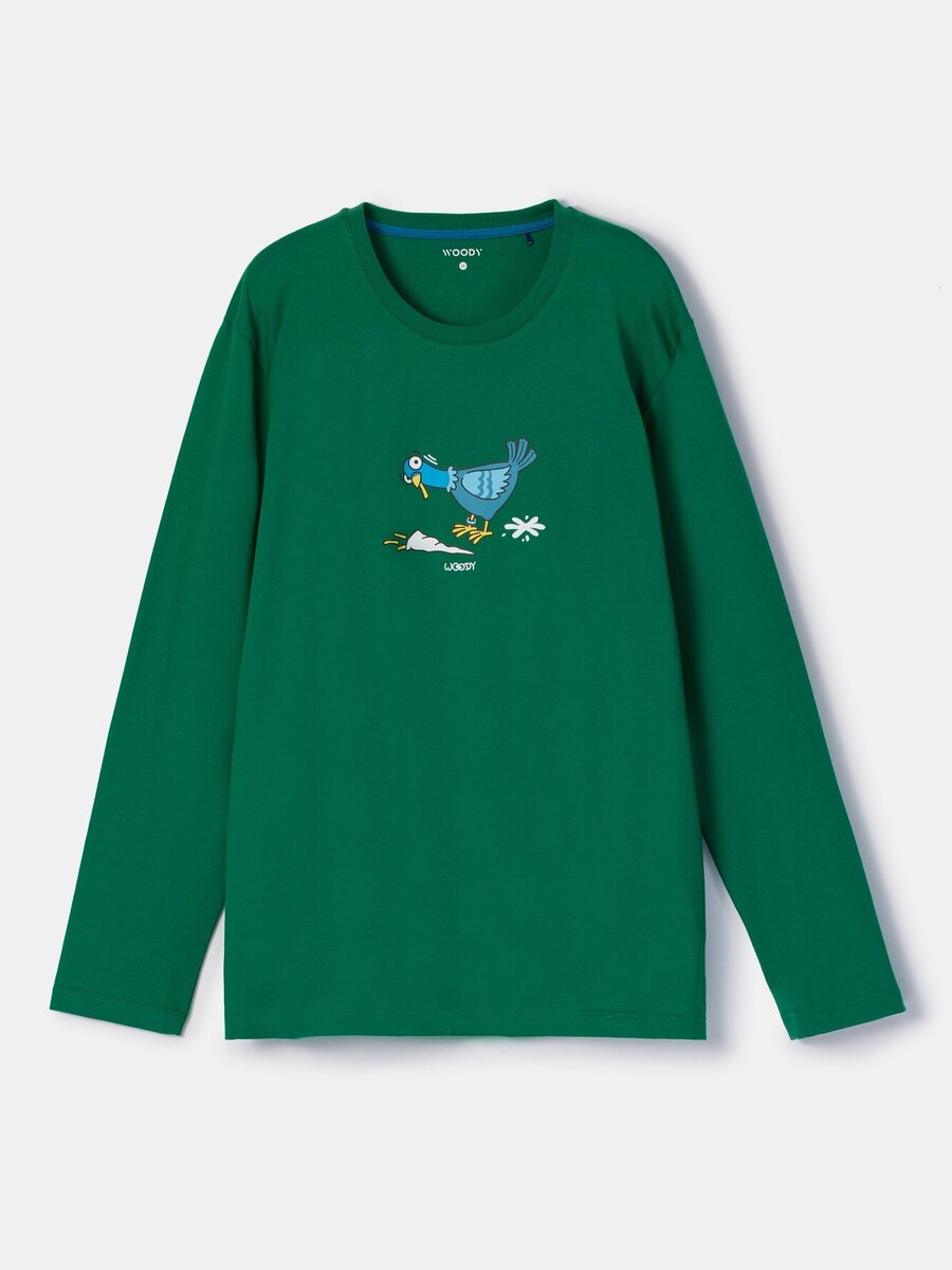 Pyjama van het merk Woody in het Groen