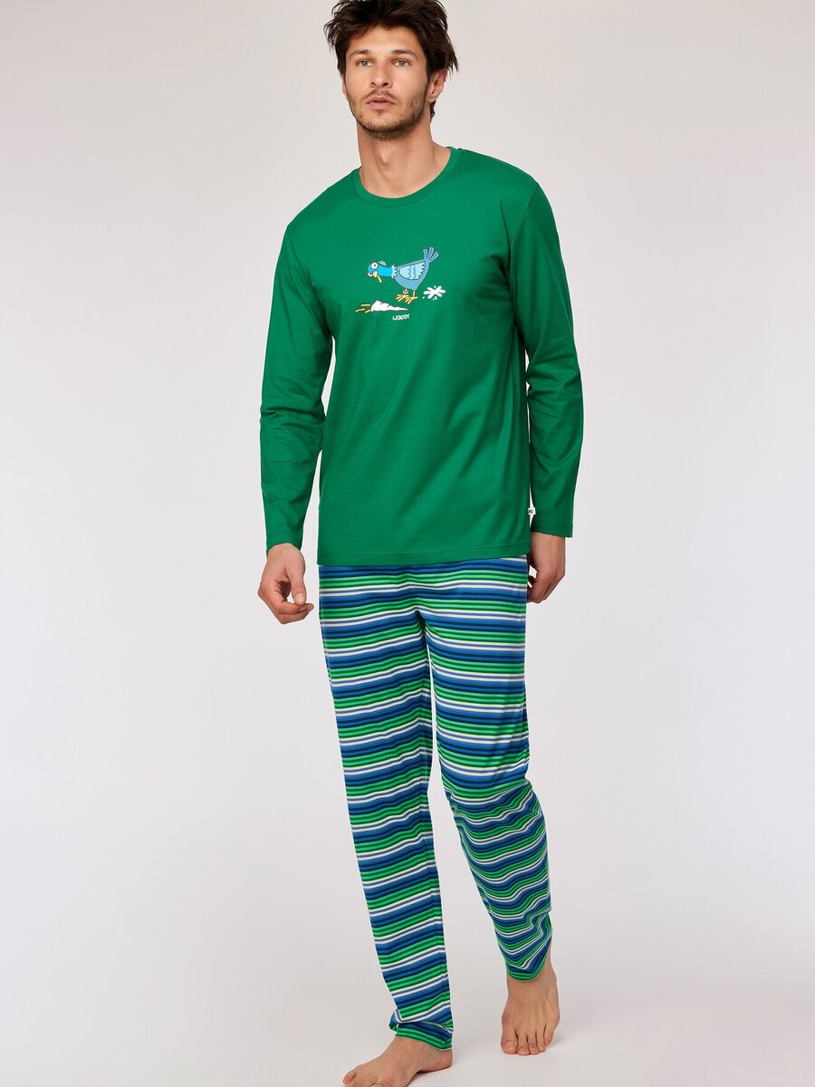 Pyjama van het merk Woody in het Groen